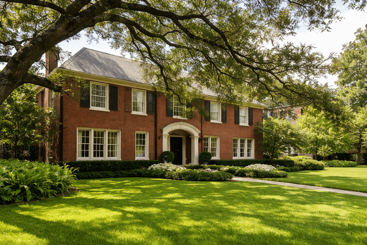 Galveston Texas coastal neighborhood homes