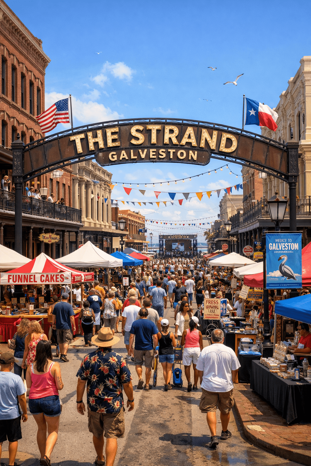 Festival on the Strand in Galveston TX